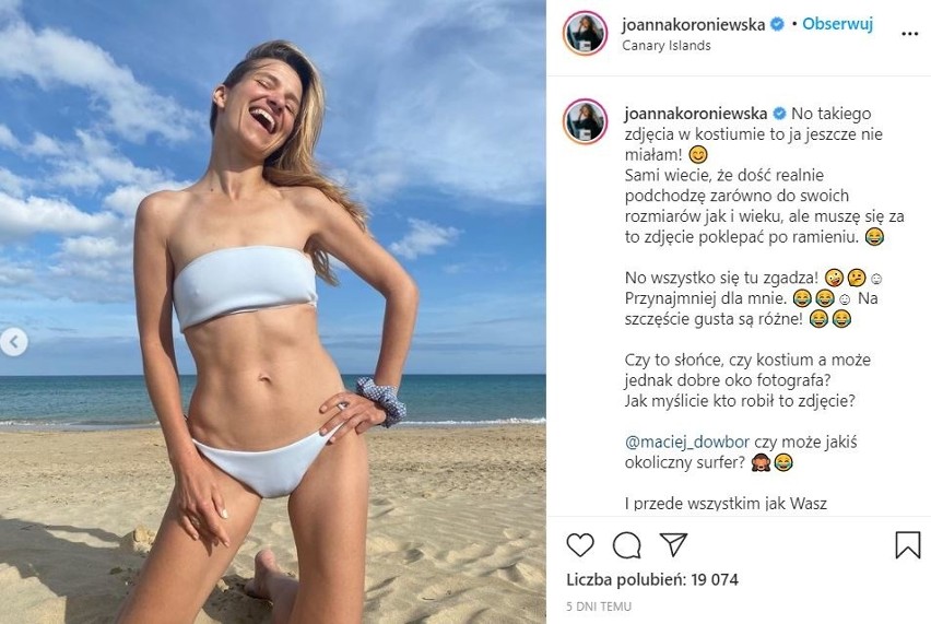 Joanna Koroniewska i Maciej Dowbor na plaży dla nudystów. Co się działo? Joasia Dowbor wygląda bardzo seksownie! ZDJĘCIA