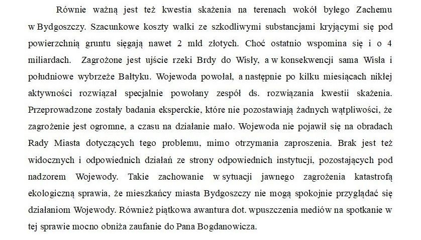 Partia Zieloni, Partia Razem i Inicjatywa Polska chcą odwołania wojewody i piszą list do premiera Morawieckiego