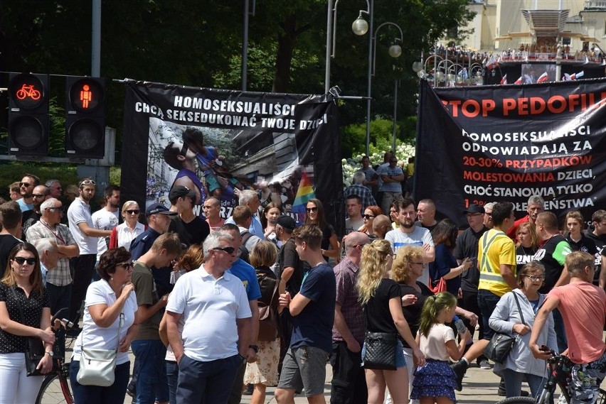 I Marsz Równości w Częstochowie. Były próby jego...