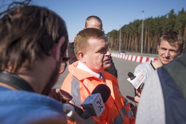 O zmianach na A1 informował wczoraj m.in. szef bydgoskiego oddziału GDDKiA Mirosław Jagodziński