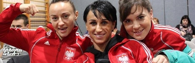 Ewelina Wicherska (w środku) mimo porażki w 1/8 finału MŚ kończący się sezon i tak może zaliczyć do udanych