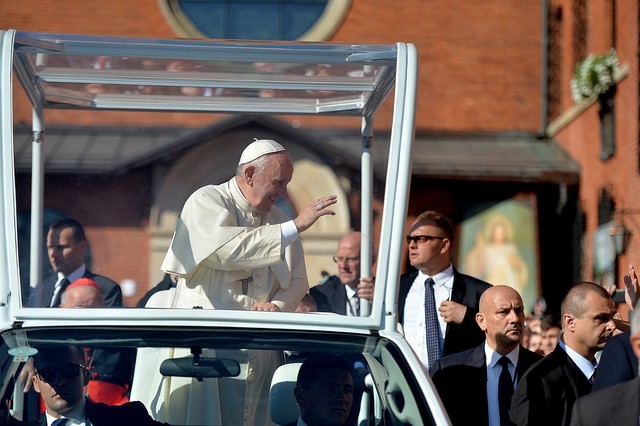 Papież Franciszek w Brzegach