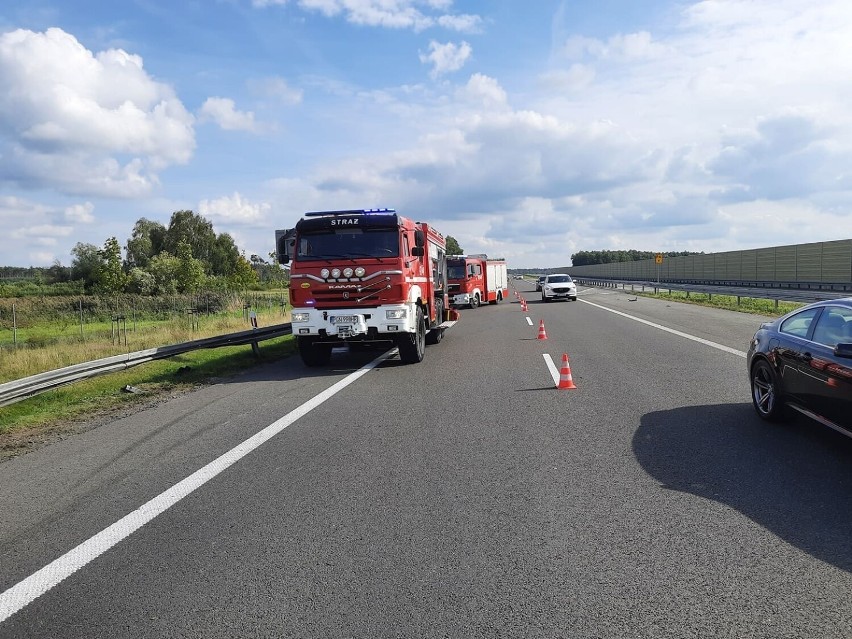 Wypadek na trasie Gniezno-Bydgoszcz