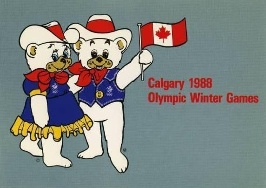1988 Calgary - Hidy i Howdy (niedźwiadki polarne)