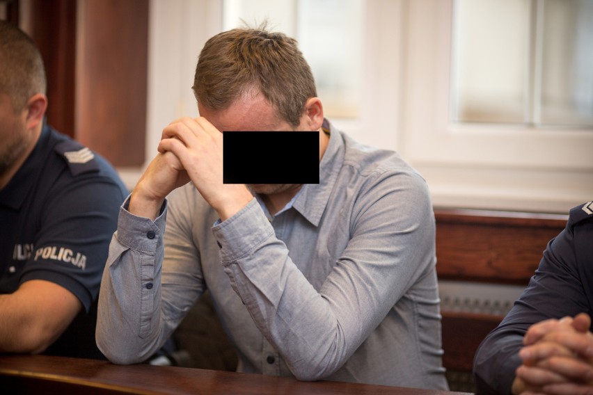 Krystian L., były policjant z Człuchowa, skazany na 6 lat więzienia za śmierć swojego kolegi [zdjęcia]