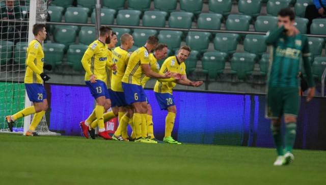 19.11.2017 wroclawslask wroclaw kontra arka gdynia pilka nozna ekstraklasa stadion miejski gazeta wroclawskatomasz holod / polska press