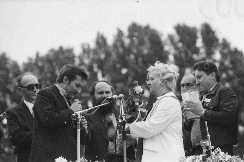 Lech Wałęsa przyciągnął tłumy na stadion Lublinianki