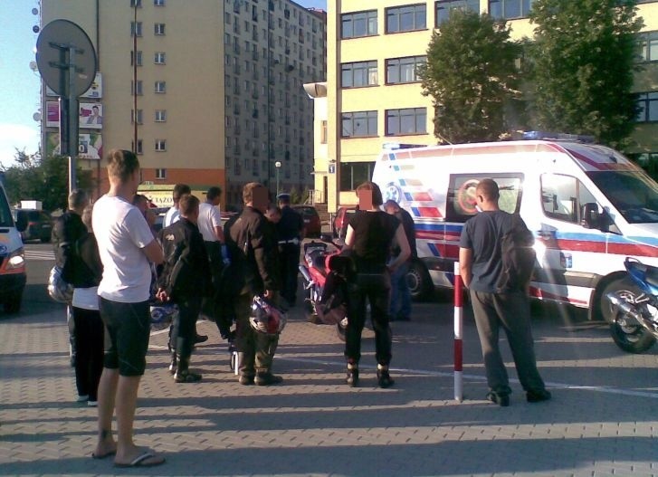 Ul. Wyszyńskiego. Tajemnicze zdarzenie niedaleko Mc Donald's (zdjęcia)