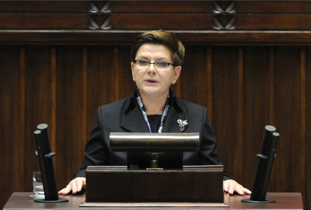 Beata Szydło wygłosiła w środę expose. Na sali słychać było buczenie.
