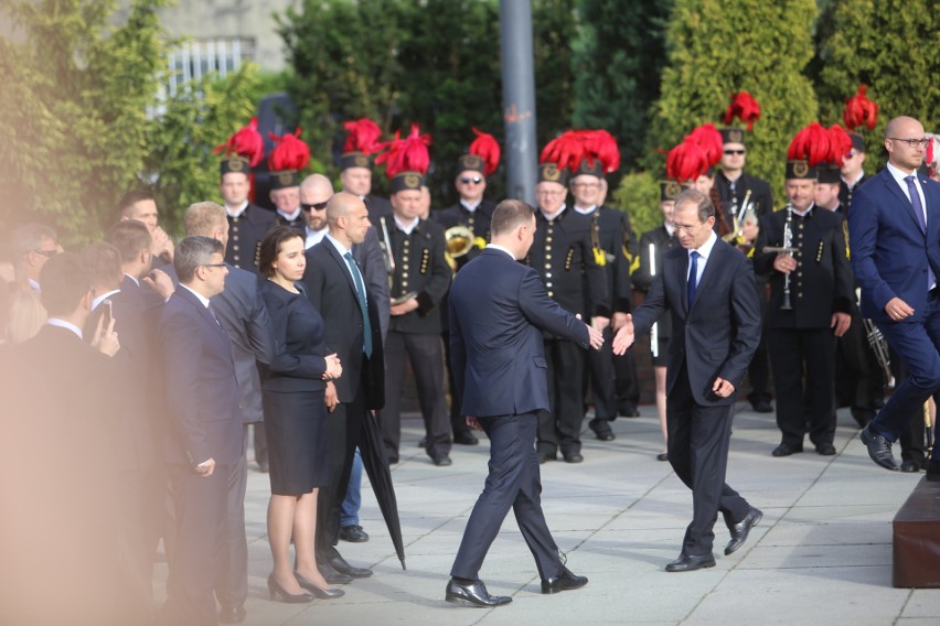 7.06.2017: prezydent RP Andrzej Duda odwiedził Gliwice