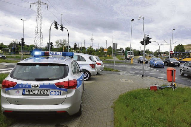 Tym razem skończyło się na niegroźnym upadku z roweru. Sytuacja na przejściu na ulicy Skłodowskiej-Curie będzie monitorowana przez Wydział Gospodarki Komunalnej pod względem bezpieczeństwa