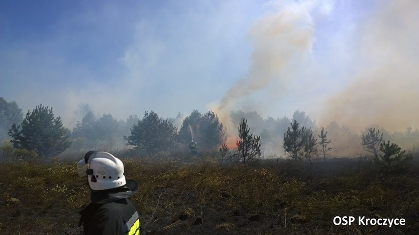 Pożar w Hucisku