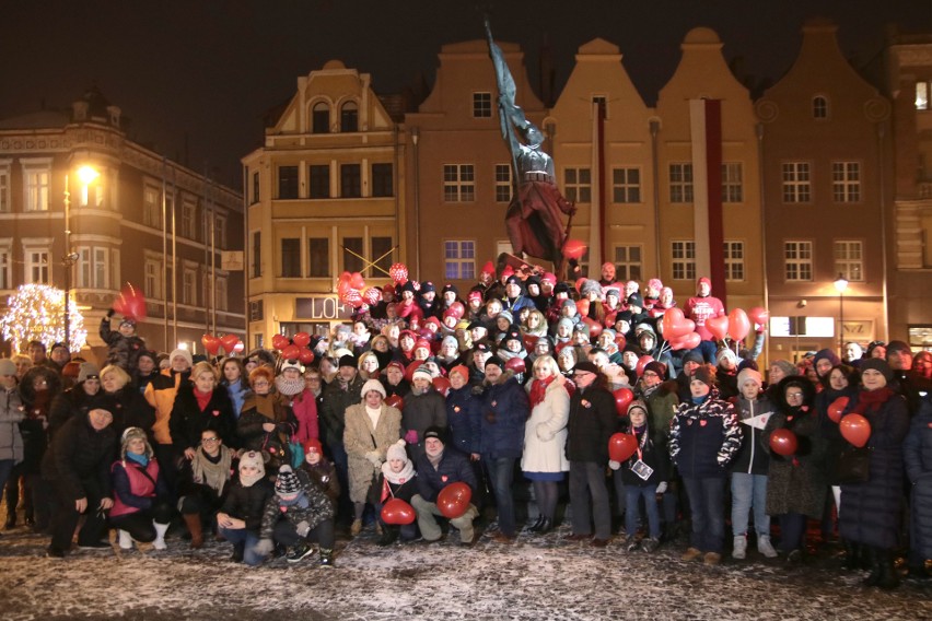 Grudziądzcy wolontariusze i sympatycy Orkiestry przyszli...