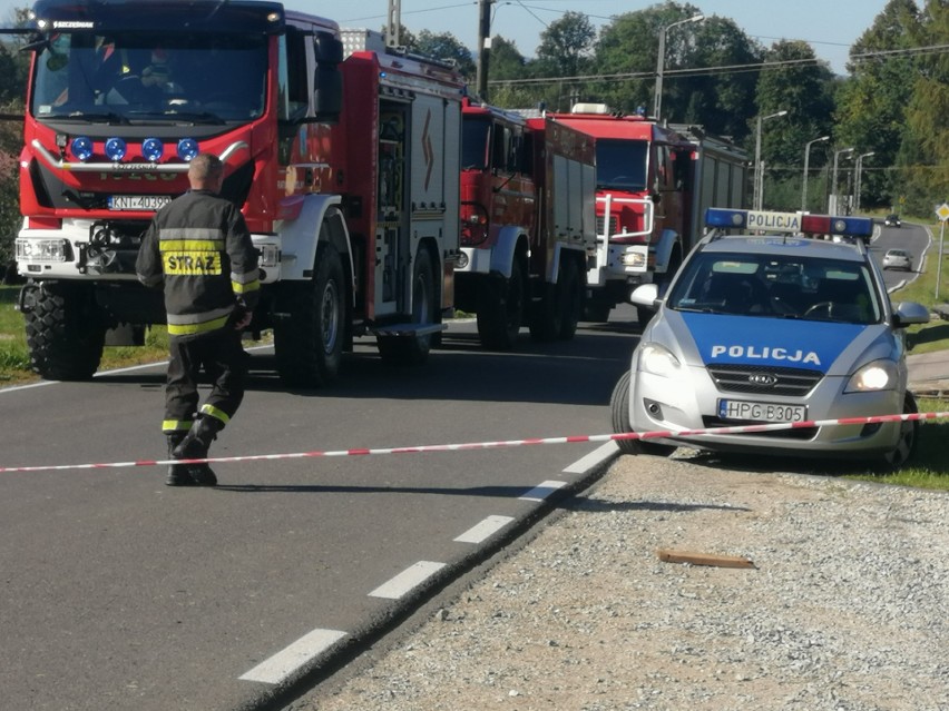 Podhale. 85-latek na motorze nie przeżył wypadku [ZDJĘCIA]