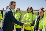 Autostrada A1 gotowa. Premier i minister infrastruktury wizytowali nową  trasę na węźle Kamieńsk