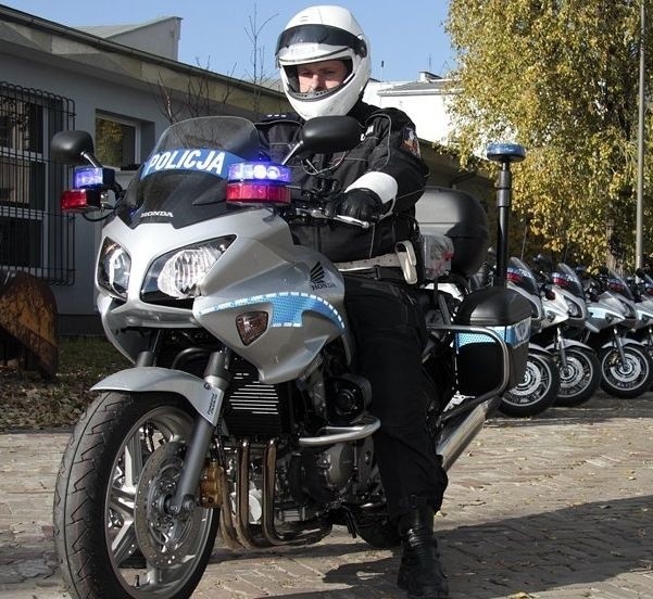 Świętokrzyska policja do końca roku dostanie 15 nowych motocykli.