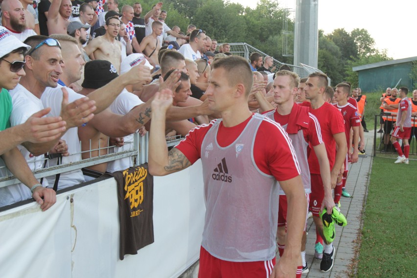 AS Trencin - Górnik Zabrze [ZDJĘCIA KIBICÓW]: Tak było na trybunach w Myjavie