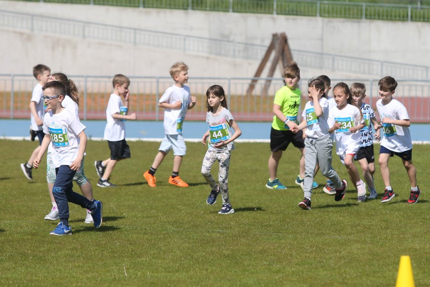 Dziecięca Liga na lubelskim stadionie lekkoatletycznym. Zobacz uczestników