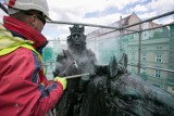 Rozpoczęło się czyszczenie pomnika Grunwaldzkiego