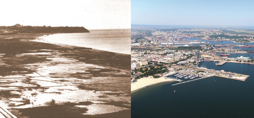 Port w Gdyni dawniej i dziś! Zobaczcie archiwalne i współczesne zdjęcia