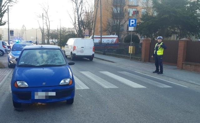 Na miejscu środowego wypadku we Włoszczowie