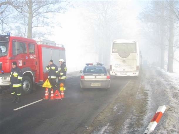 18-letnia dziewczyna zginęła w wypadku. Jej brat i pasażerowie autobusu trafili do szpitala (zdjęcia, wideo)