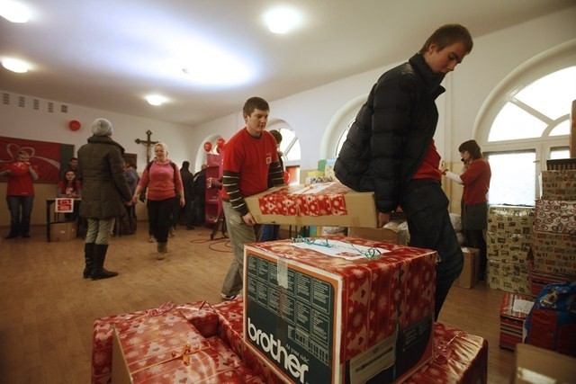 Finał Szlachetnej paczki w Katowicach-Józefowcu