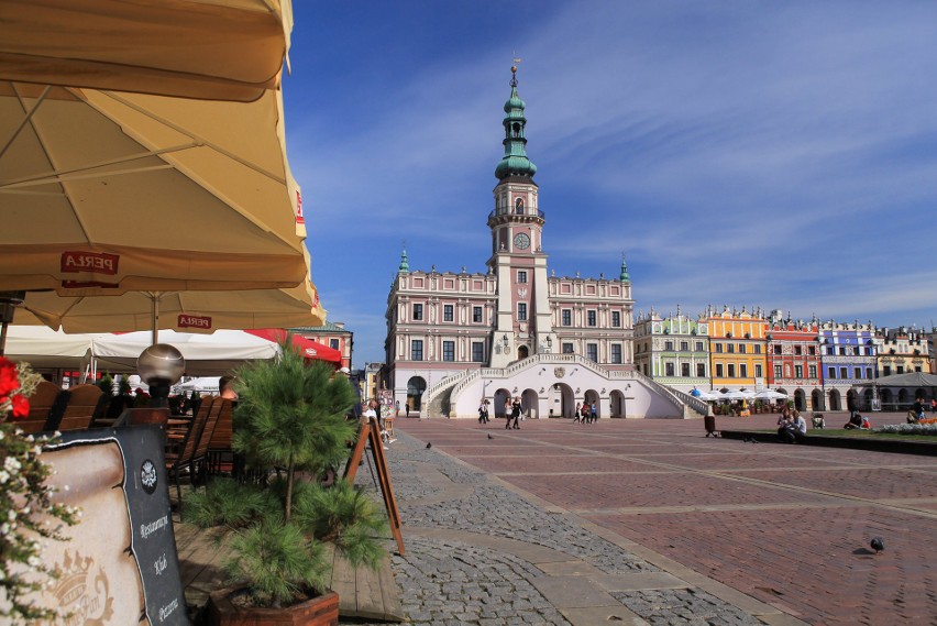 Stare Miasto w Zamościu to przykład renesansowego miasta...