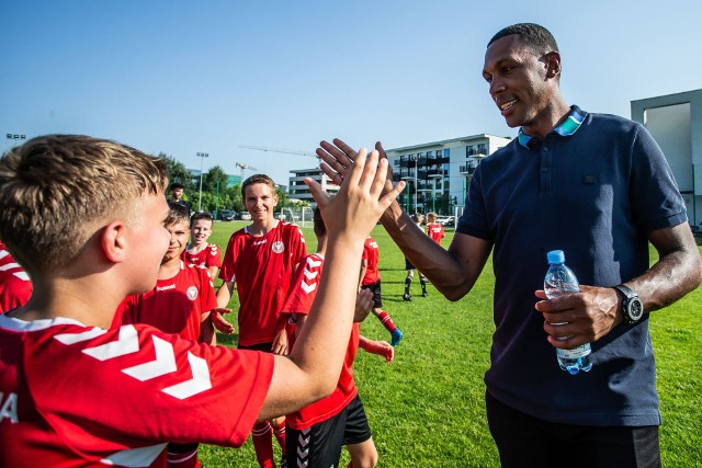 Marcelo na obiektach klubowych Garbarni Kraków