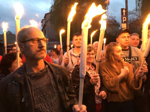 Święto Ogniowe 2019 w Żorach, procesja mieszkańców, 11 maja 2019 rok