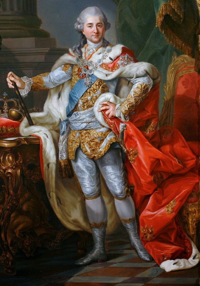 Marcello Bacciarelli, Stanisław August w stroju koronacyjnym