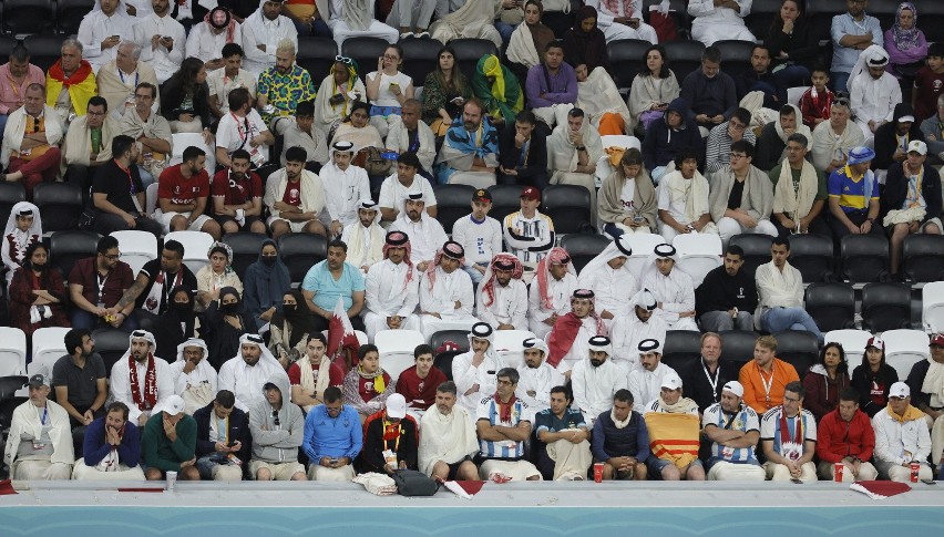 Mundial 2022. Fatalna atmosfera na meczu otwarcia. Katarczycy zaczęli opuszczać stadion kilkadziesiąt minut przed końcem spotkania