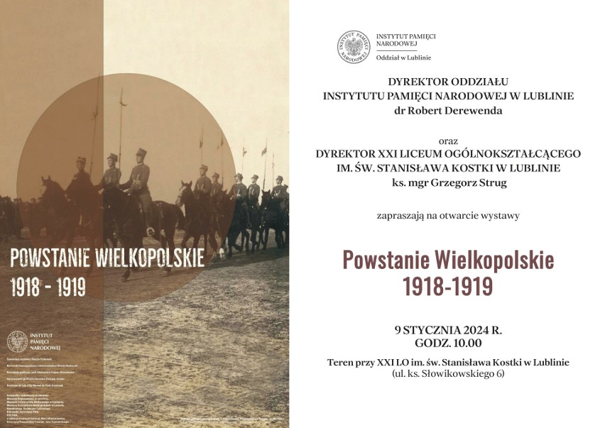  Wystawa IPN "Powstanie Wielkopolskie 1918-1919"