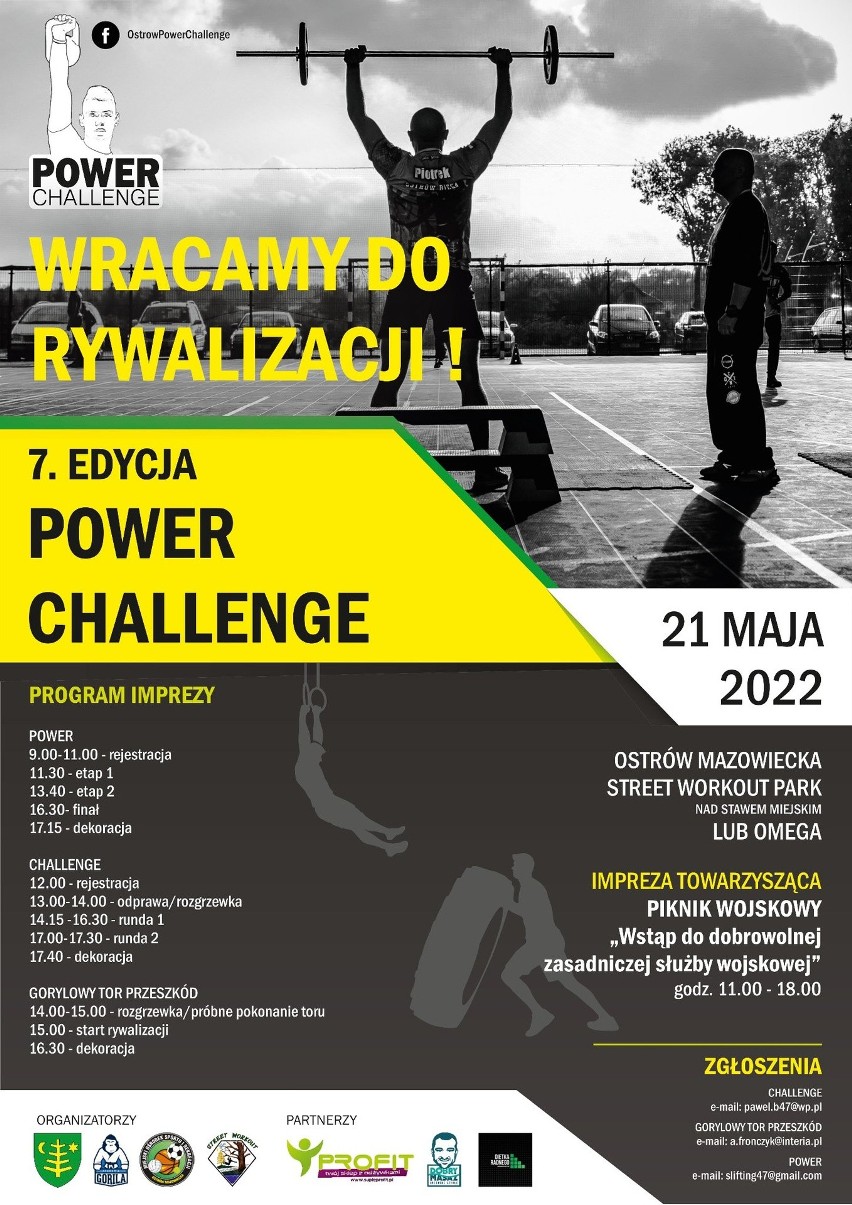 7. edycja Power Challenge odbędzie się 21 maja przy Miejskim...