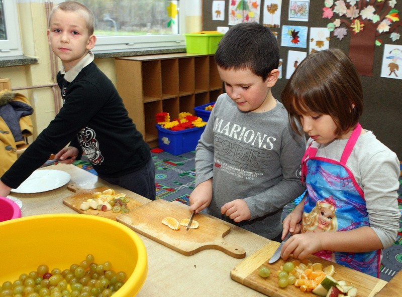 Bartek, Kuba i Magda z Ia przygotowali śniadanie dla swoich...