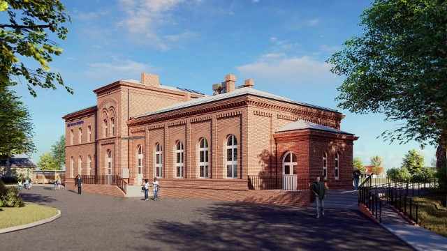 Dworzec w Trzemesznie przejdzie gruntowną przebudowę. Po jej zakończeniu budynek ma być nowocześniejszy