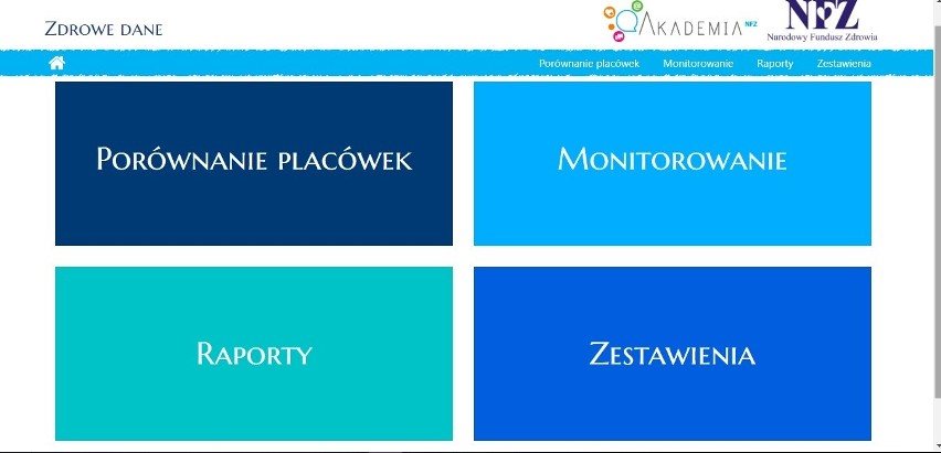 Narodowy Fundusz Zdrowia uruchomił portal internetowy "Zdrowe dane". Serwis pomoże pacjentom porównać szpitale