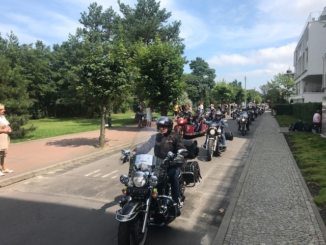 Parada motocyklowa przyjechała z Sułomina do Międzyzdrojów [ZDJĘCIA]