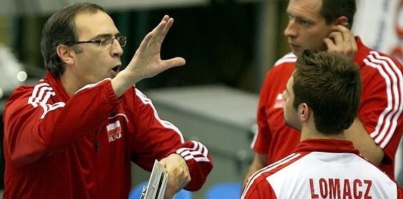 Trener Daniel Castellani tak jak zapowiadał postawił na parę rozgrywających Paweł Zagumny - Grzegorz Łomacz.