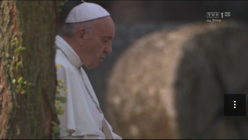 Papież Franciszek w Auschwitz Birkenau