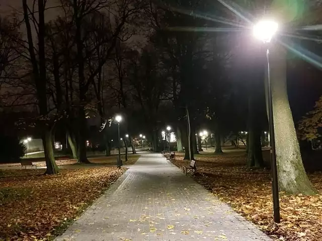 Niedawno zakończono remont parku w okolicach biblioteki. Czytelnicy zwracają jednak uwagę, że nieco dalej, przy ulicy Piastowskiej, nie świeci część lamp.