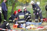 Akcja za akcją. Wielkie ćwiczenia strażaków z Polski i Czech