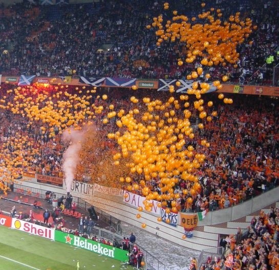 Holandia Brazylia 2:1. Kibice "Oranje" mieli powody do radości