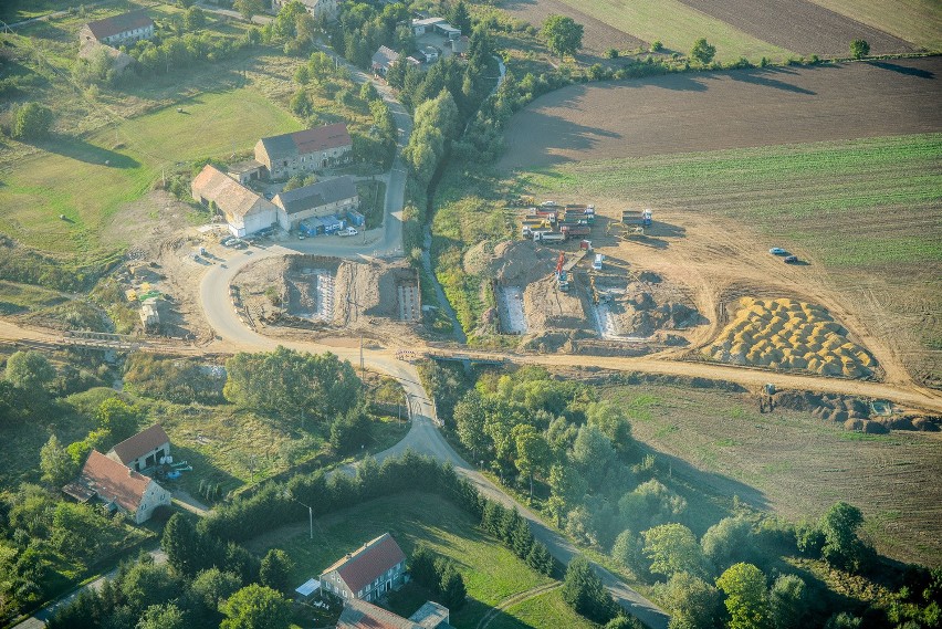 Budowa drogi ekspresowej S3 na odcinku Legnica - Bolków....