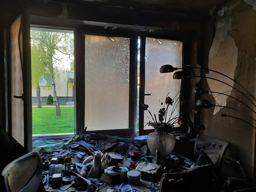 W pożarze mieszkania w Grajewie zginęła kobieta