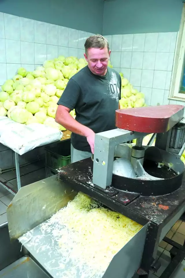 Marek Sienkiewicz kwaszenia kapusty i ogórków uczył się na własnych błędach. Teraz wie już wszystko na ten temat.