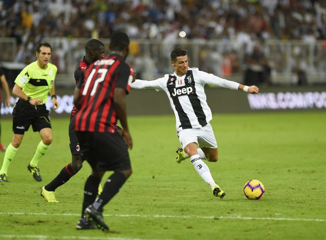 Cristiano Ronaldo zdobył jedyną bramkę w meczu o Superpuchar Włoch.