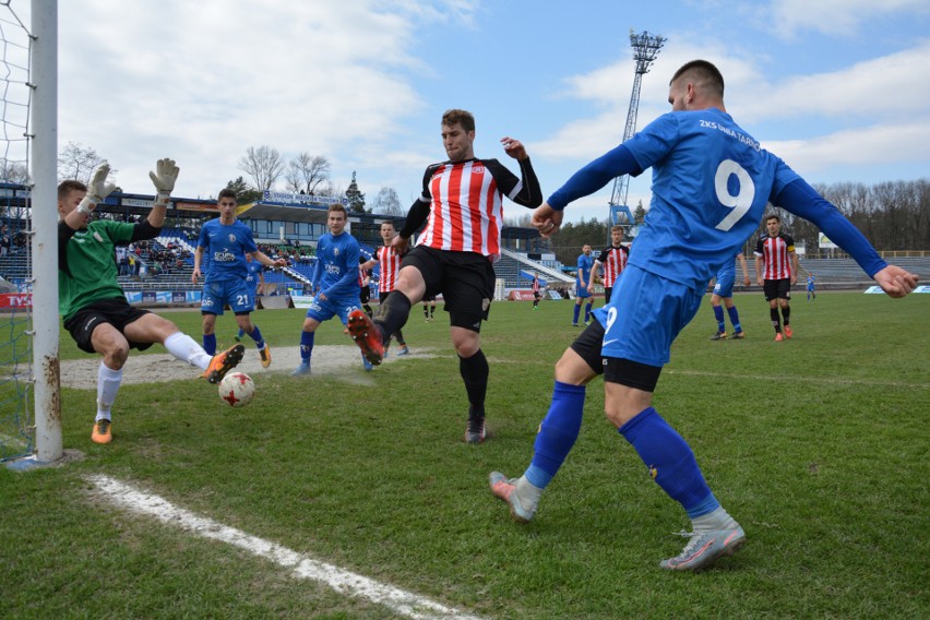 W meczu Unii z Resovią padło aż 7 bramek.