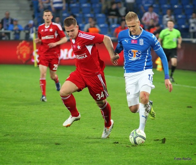 Piłkarz Wisły Kraków Alan Uryga wierzy, że w Łęcznej "Biała Gwiazda" wygra pierwszy wyjazdowy mecz w tym roku