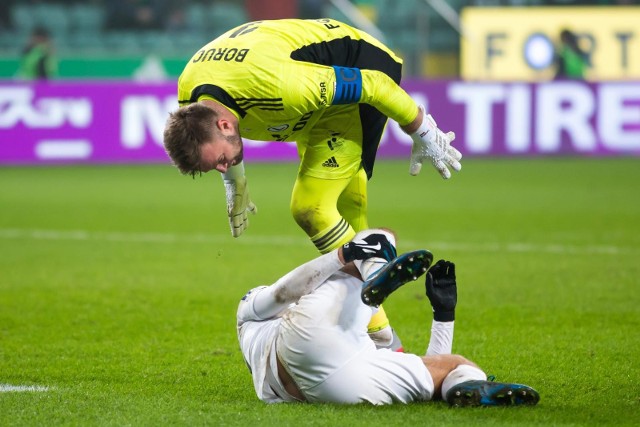 Artur Boruc żegna się z Legią Warszawa w ekwilibrystyczny sposób